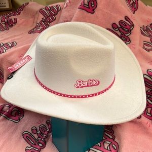 BNWT! White Barbie Cowboy Hat